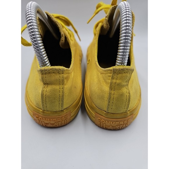 Converse Low Top yellow Shoes Mens 5 Womens 7 - Picture 3 of 4